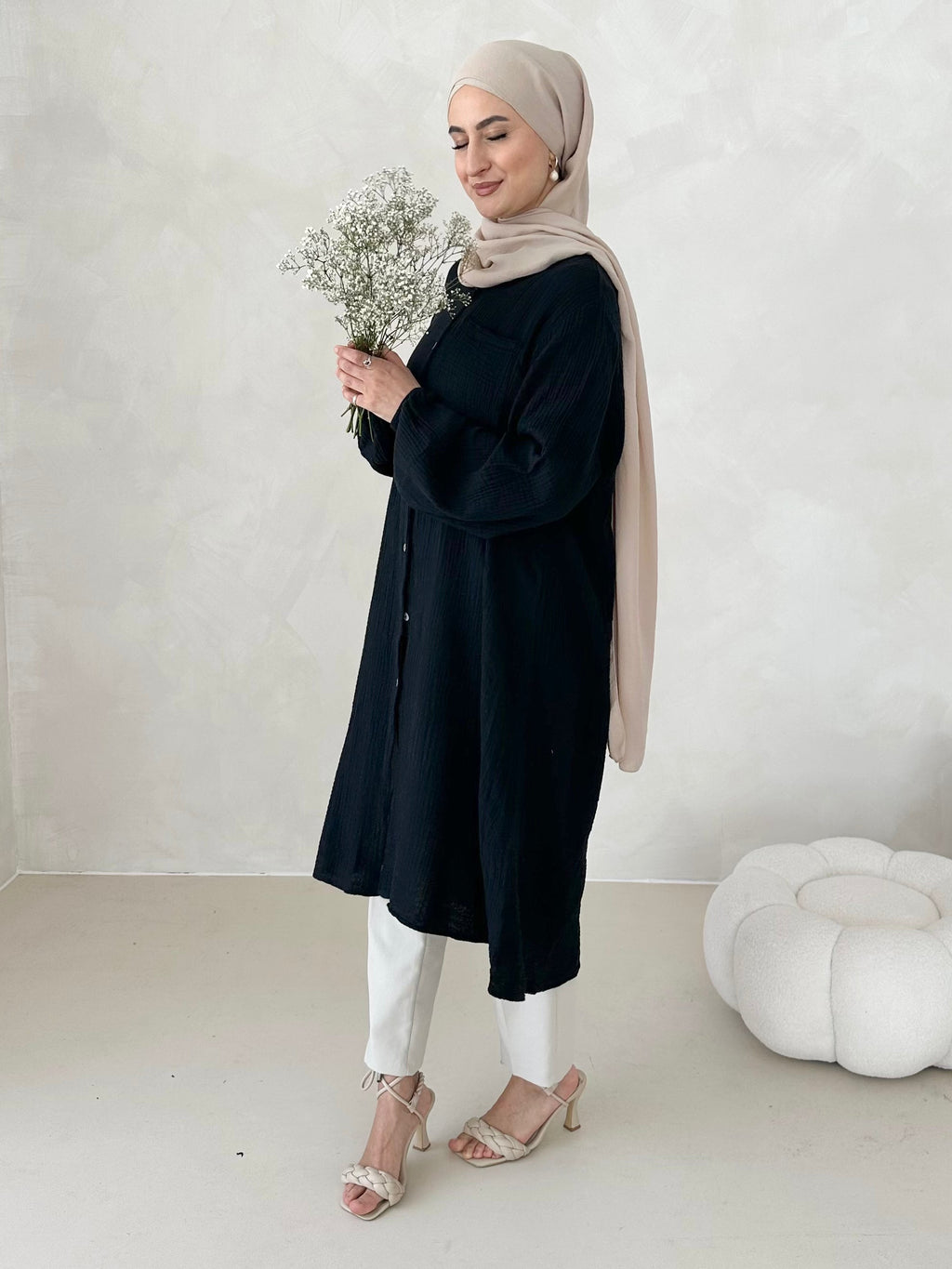 Tunique en mousseline