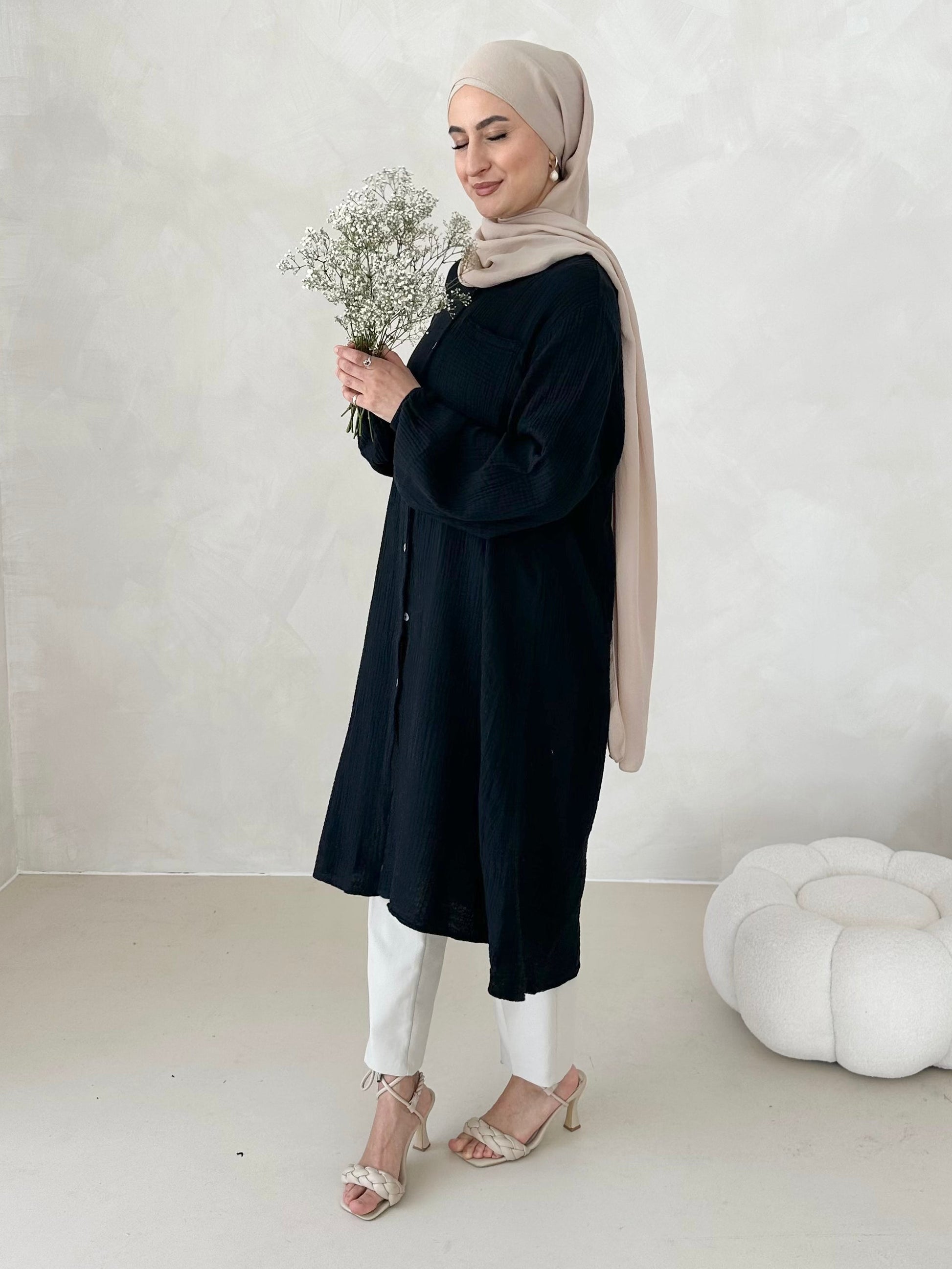 Tunique en mousseline