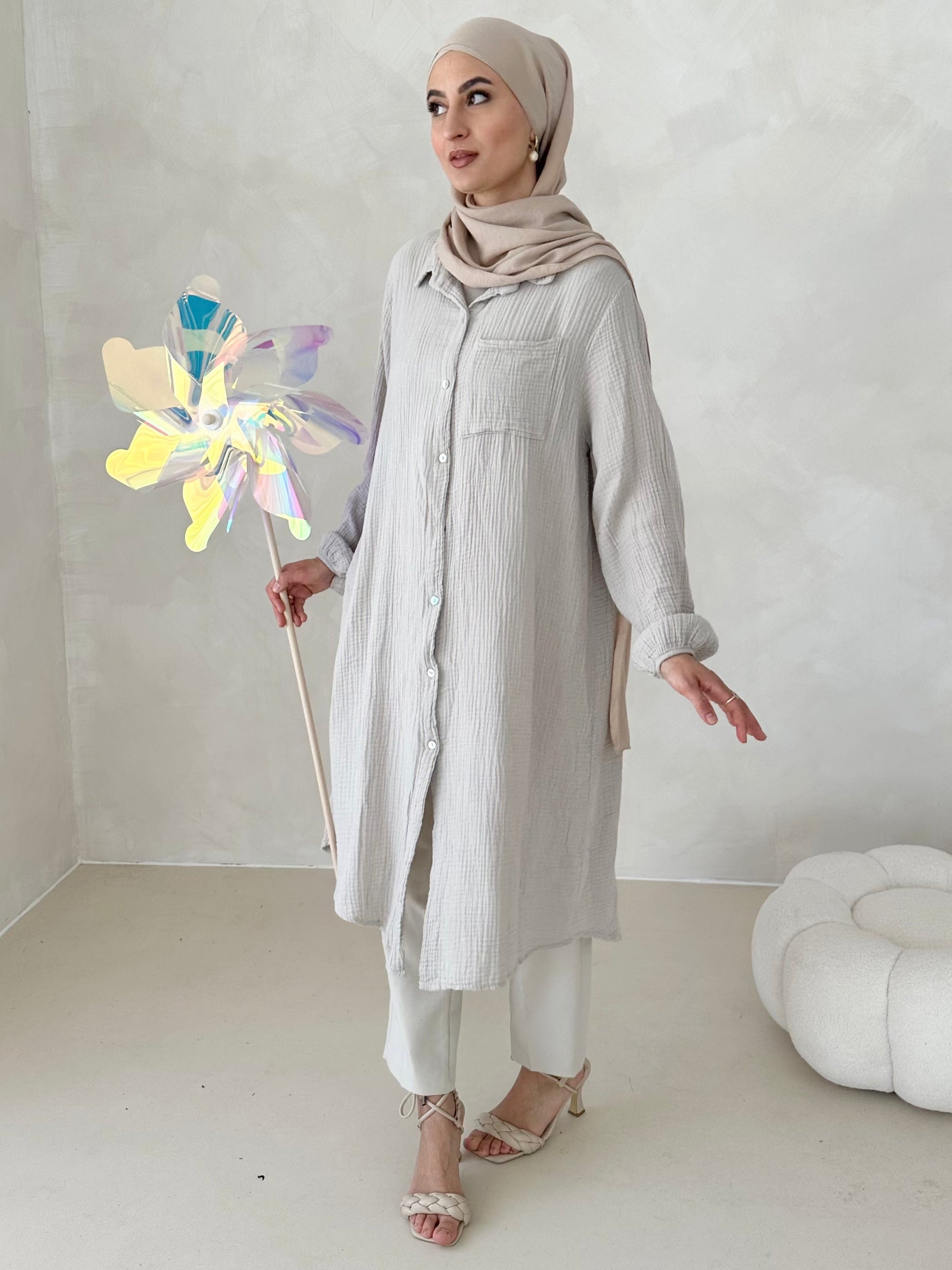 Tunique en mousseline