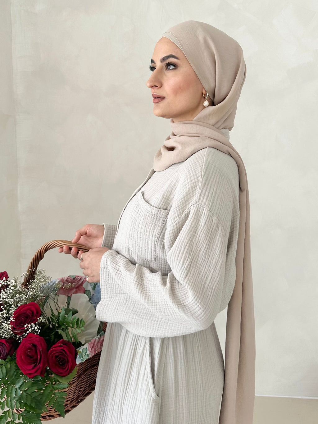 Chemise COURTE en mousseline