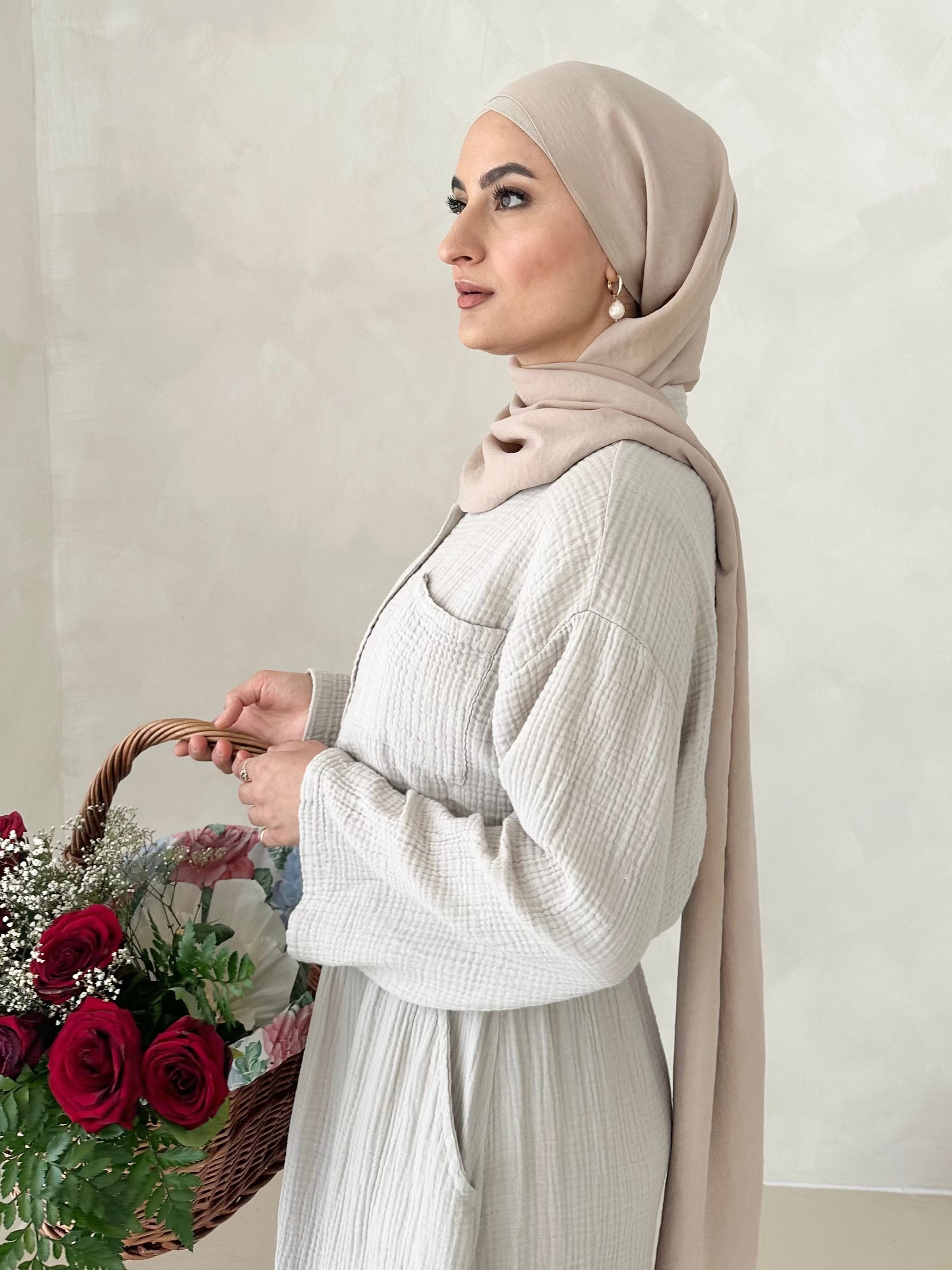 Chemise COURTE en mousseline