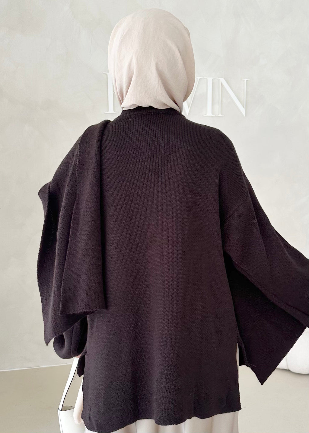 Veste COURTE avec écharpe