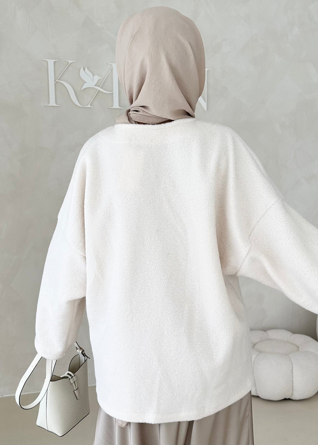 Veste avec détails à lacets