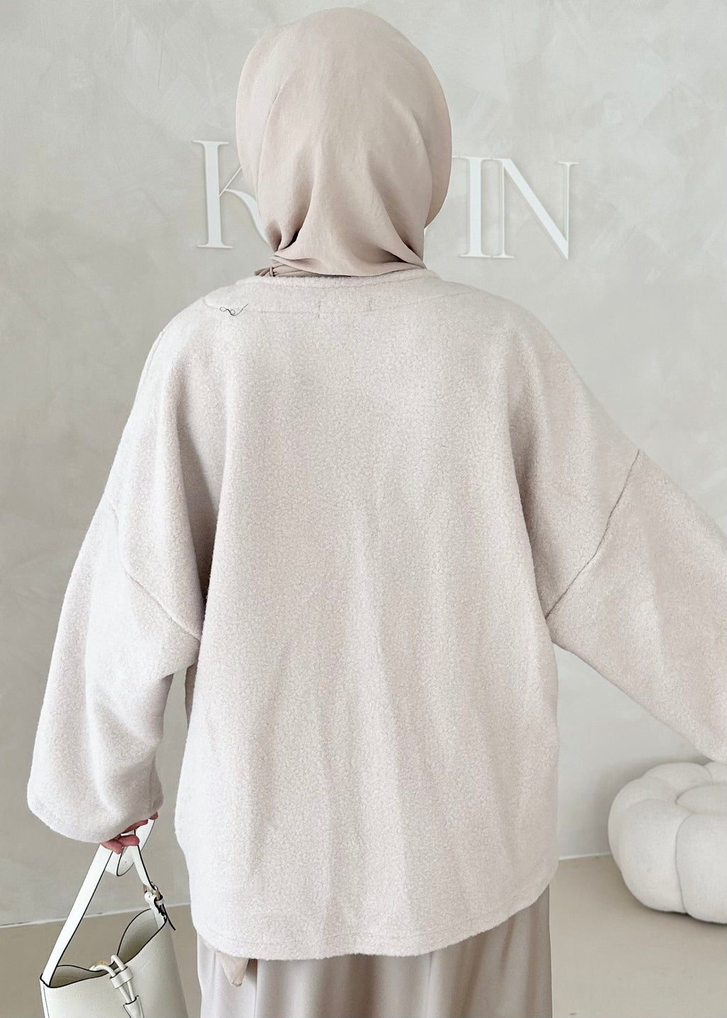 Veste avec détails à lacets