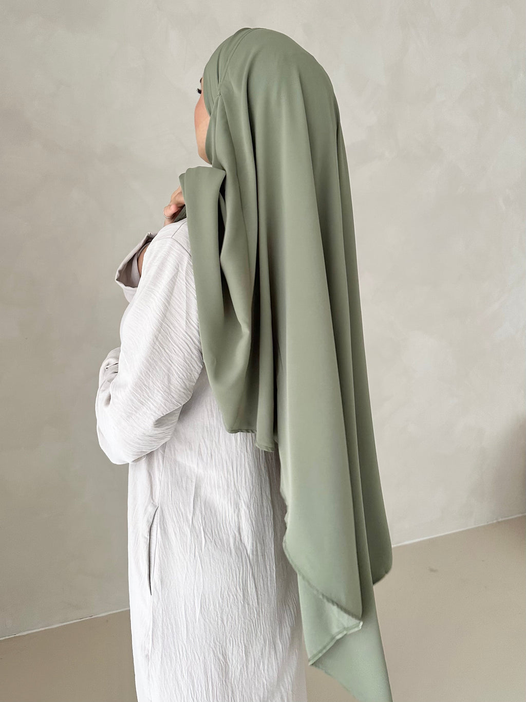 Khimar MEDINA SOIE Einlagig