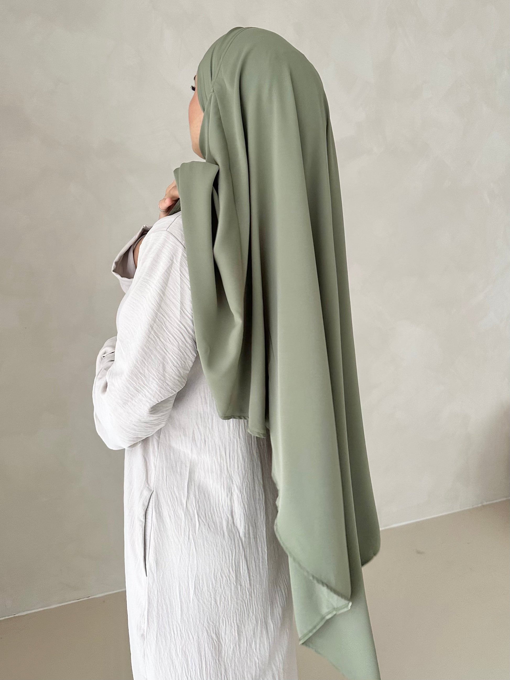 Khimar MEDINA SOIE Einlagig