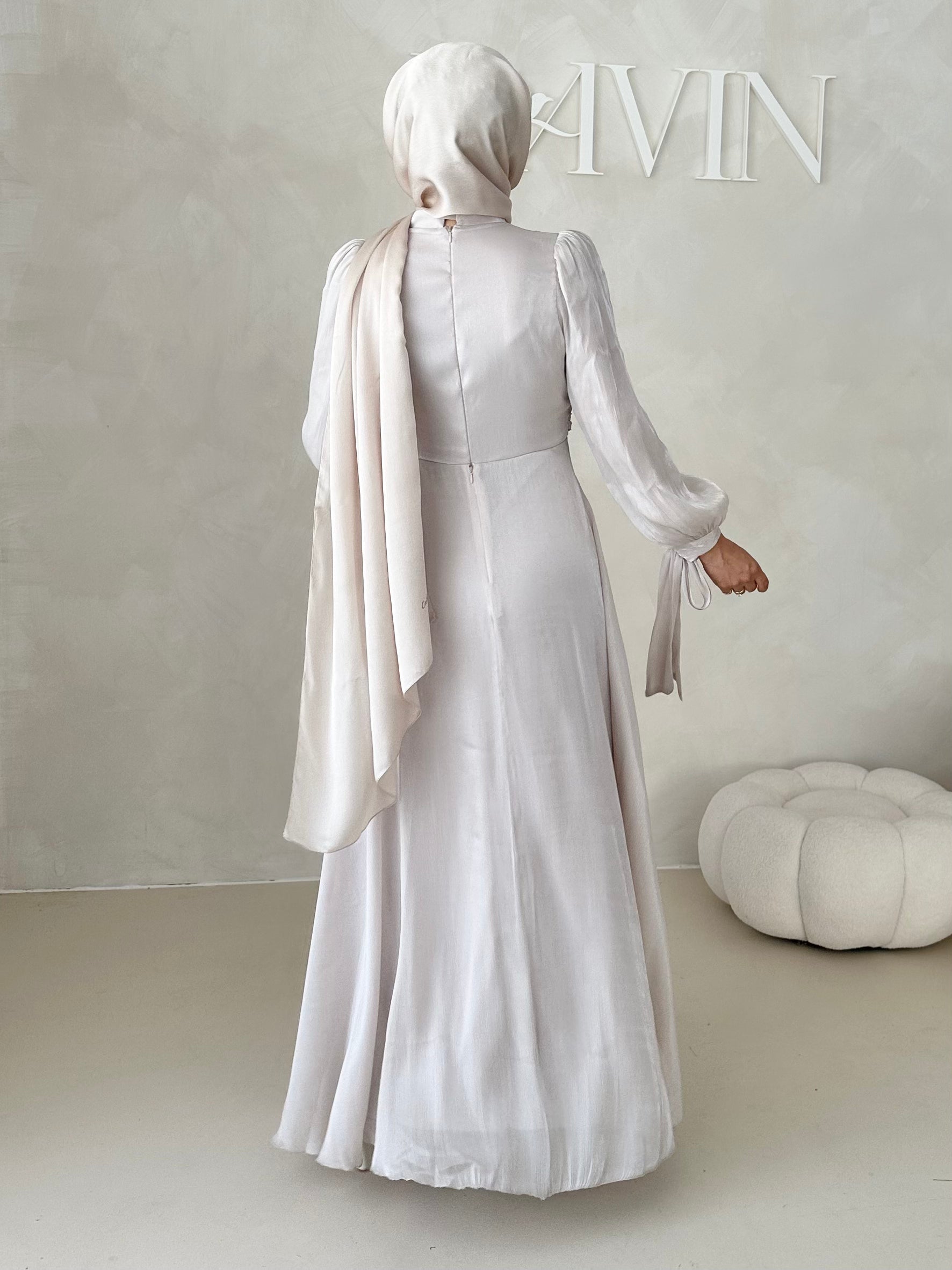 Robe de soirée avec techniques à 3 liens