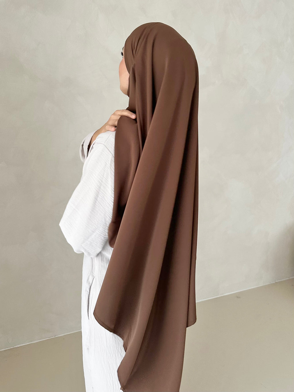 Khimar MEDINA SOIE Einlagig