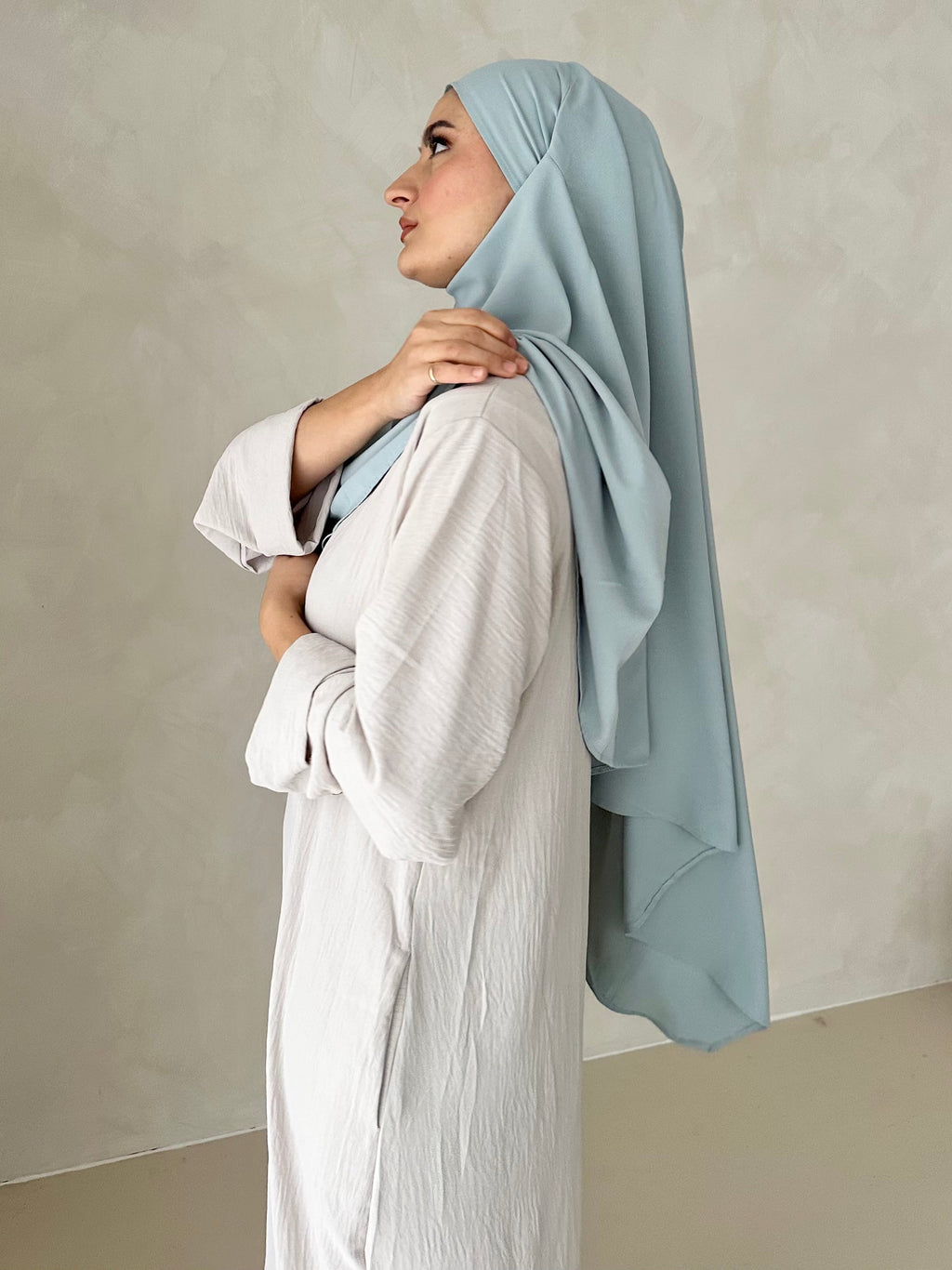 Khimar MEDINA SOIE Einlagig