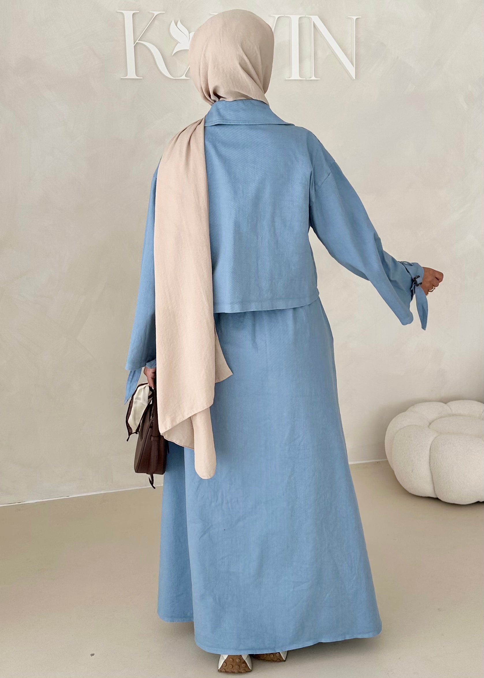 Costume deux pièces en jean