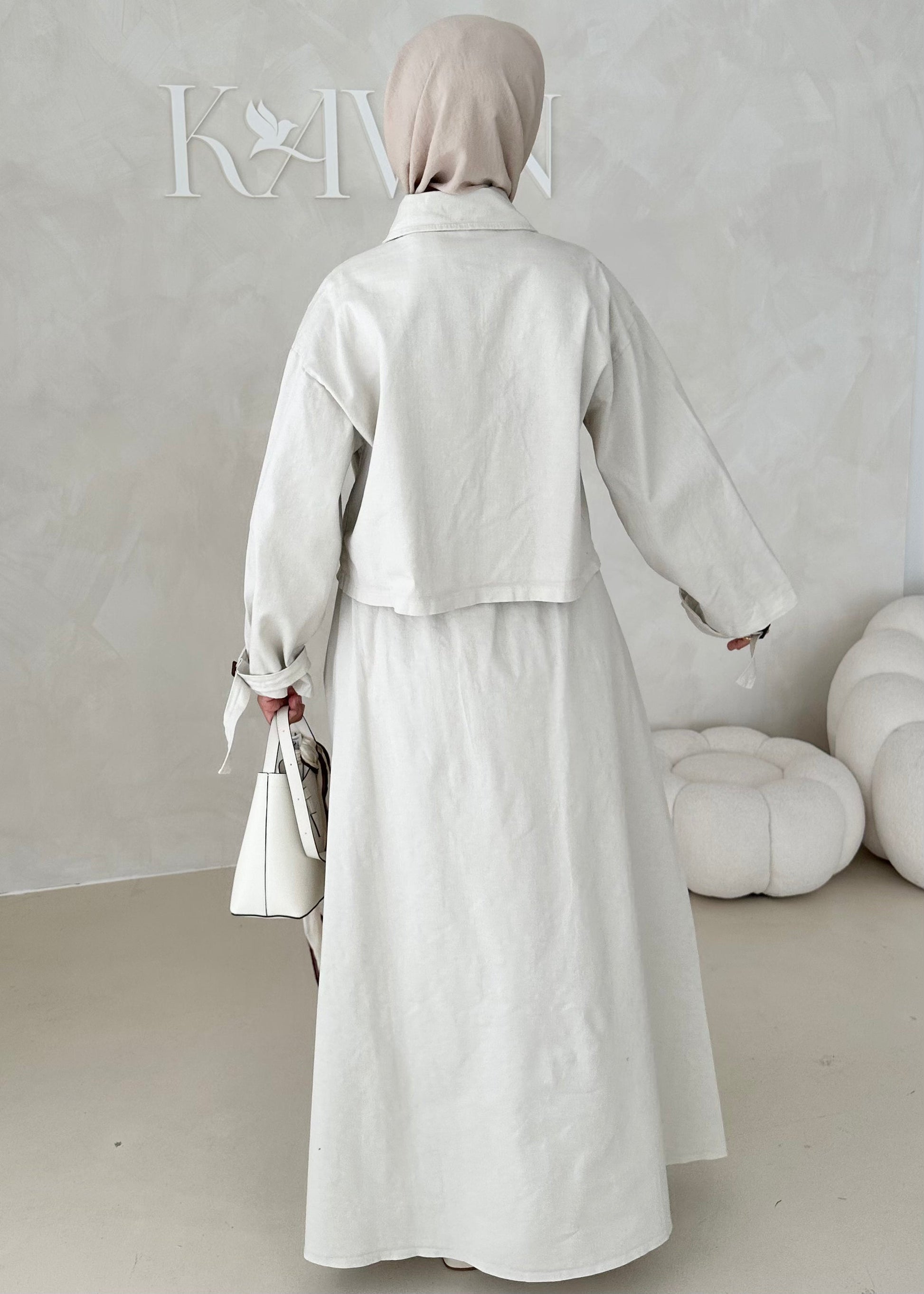 Costume deux pièces en jean