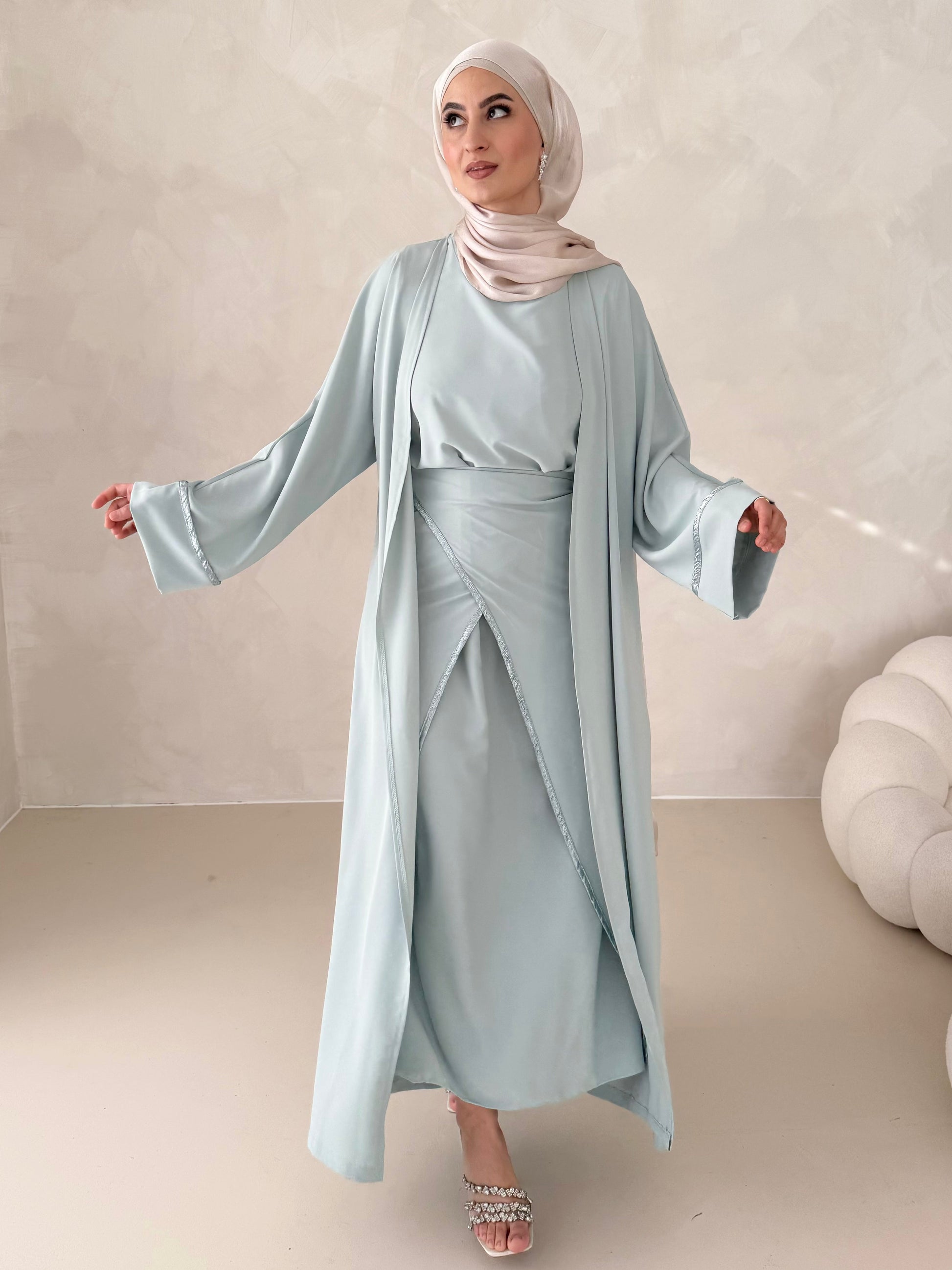 Hira Abaya deux pièces