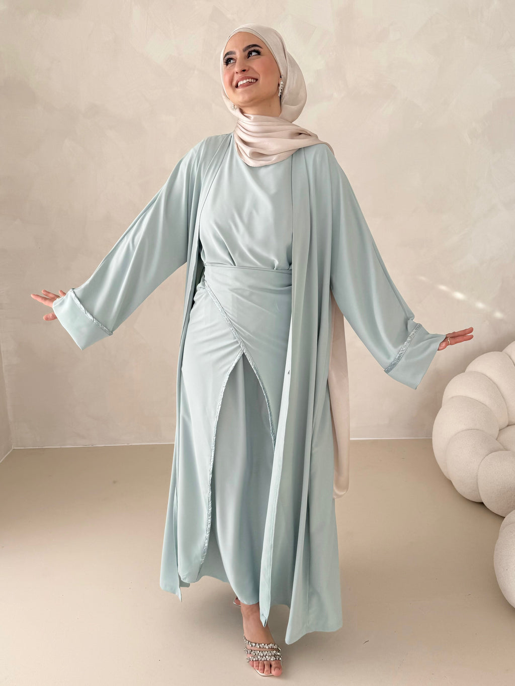 Hira Abaya deux pièces