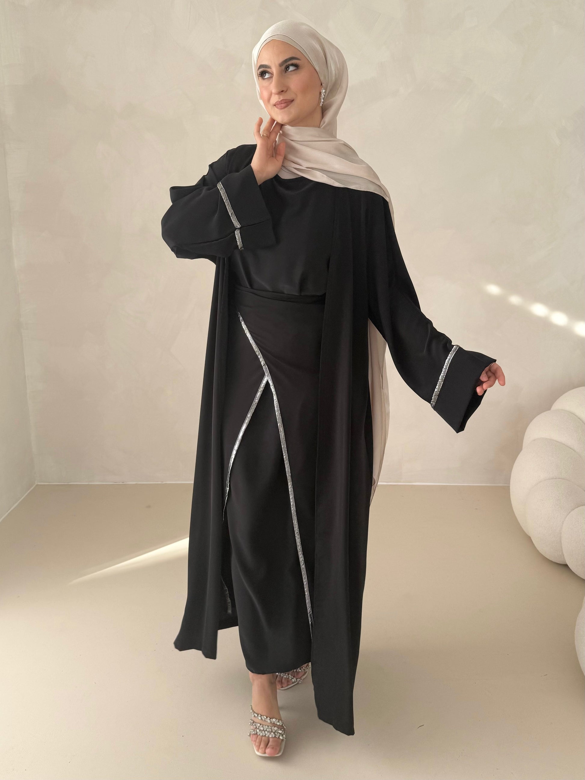 Hira Abaya deux pièces
