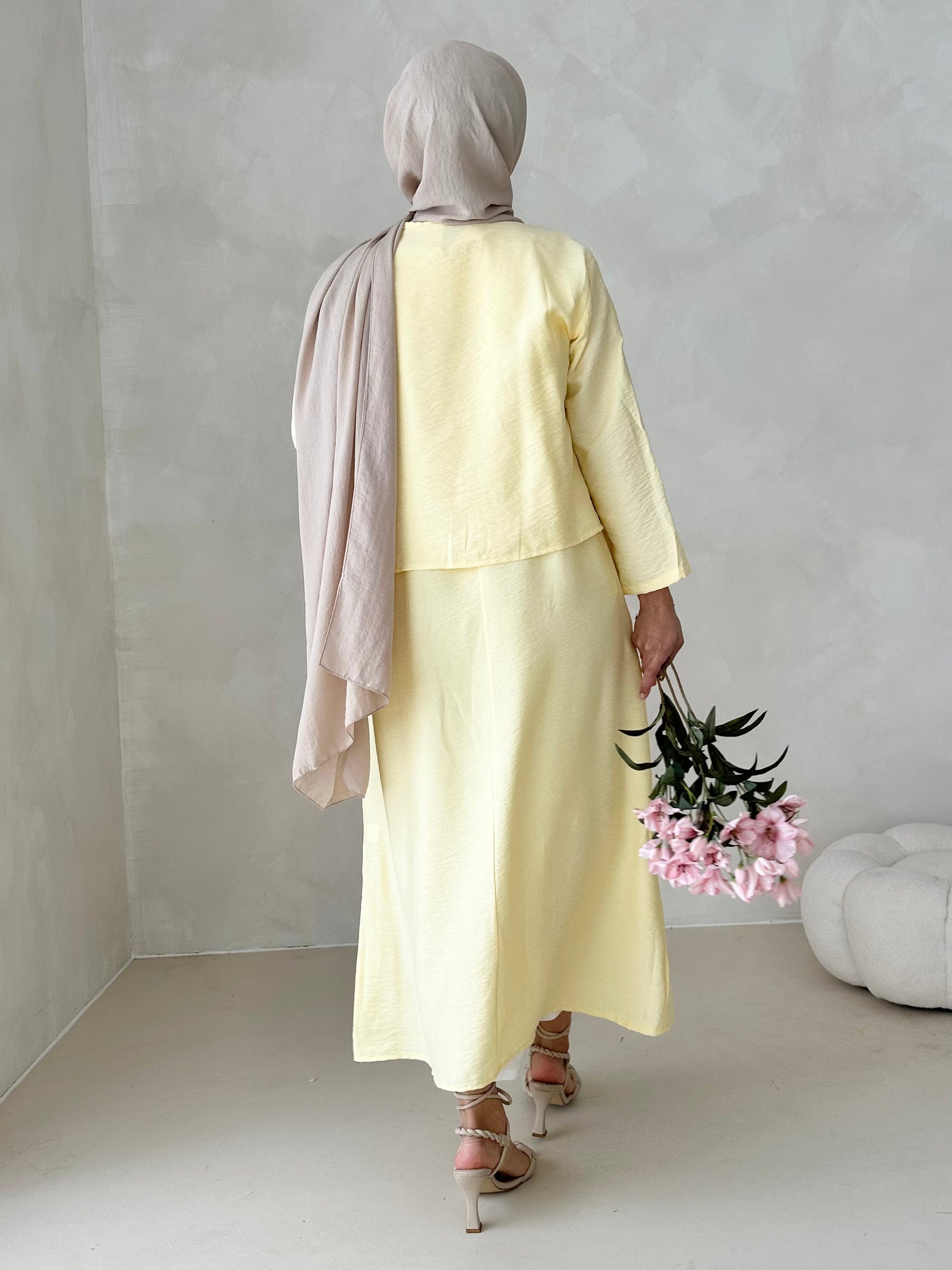 Robe cloche deux pièces