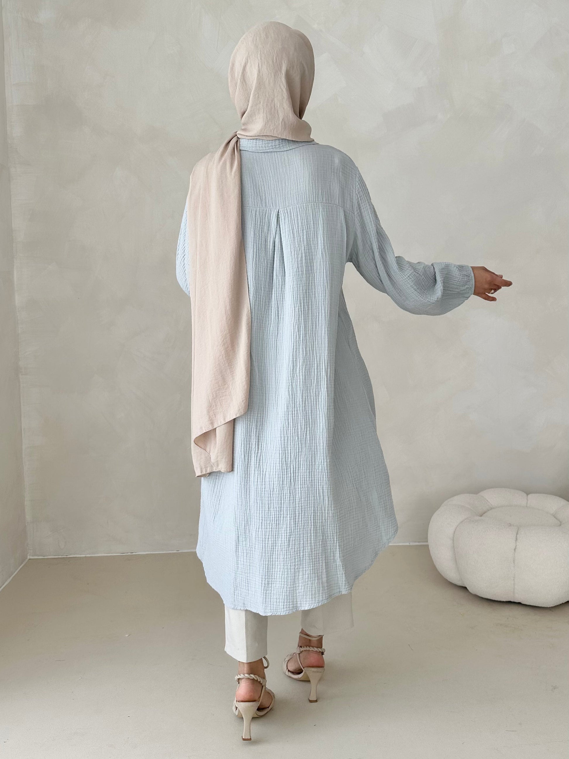 Tunique en mousseline